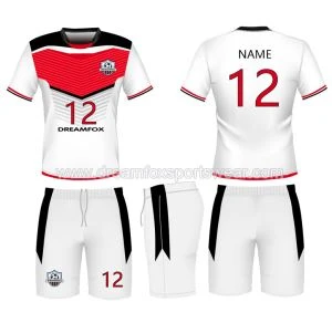 最高の昇華カスタムタイ品質サッカージャージーデザイン